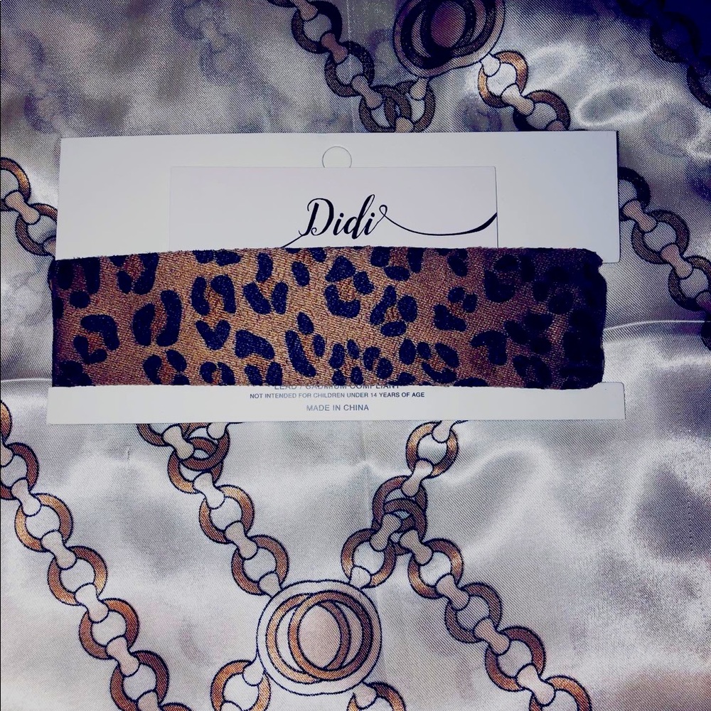 Cheetah Choker
